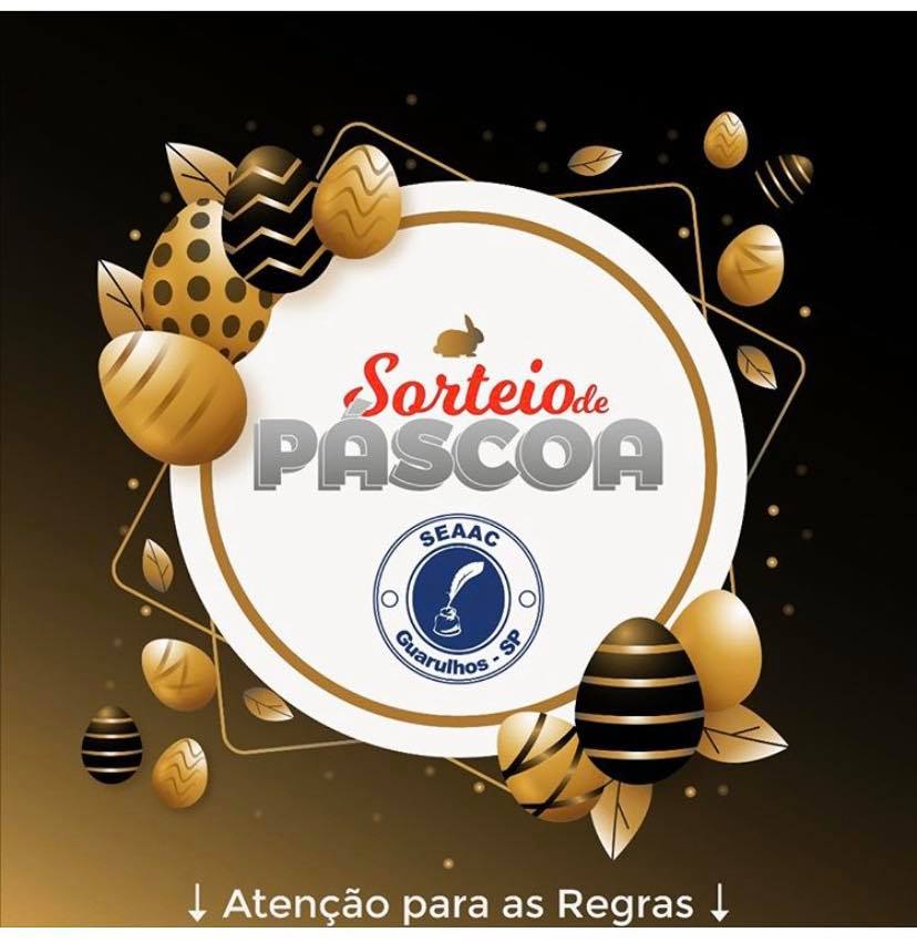 Sorteio de Páscoa!!