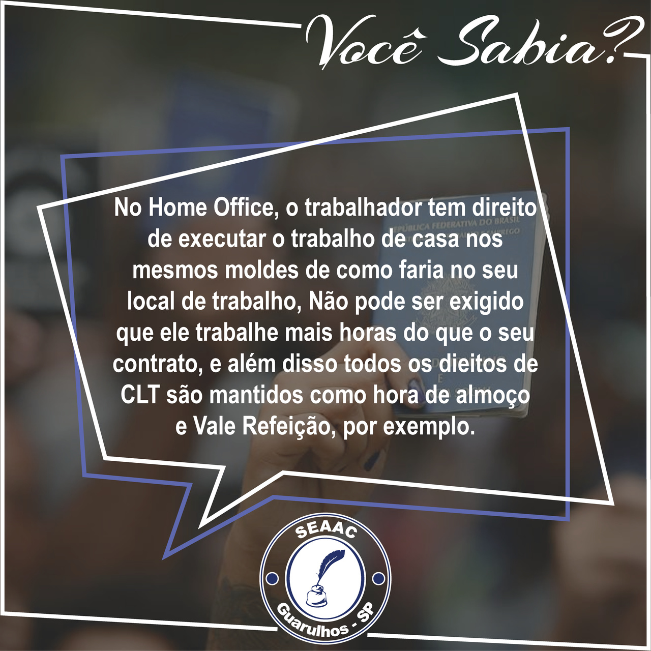 Você Sabia?